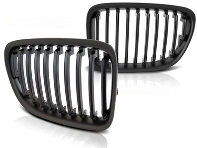 Grill BMW X1 E84 10 09-08 12 MATT Schwarz