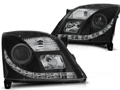 Scheinwerfer Xenon OPEL VECTRA C 04 02-08 05 TRU DRL Schwarz D2S
