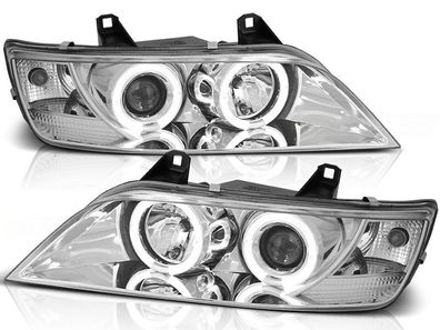 Scheinwerfer Dual Halo Felgen BMW Z3 01 96-02 ANGEL EYES CHROME