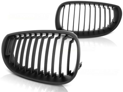 Grill BMW E60/ E61 07 03-10 Schwarz