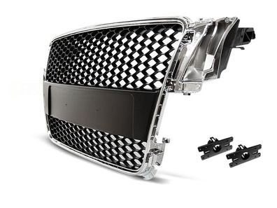 Grill AUDI A5 07-06 11 CHROM RS STYLE