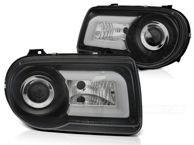 Scheinwerfer mit Standlicht Chrysler 300C 05-10 BLACK TUBE LIGHT