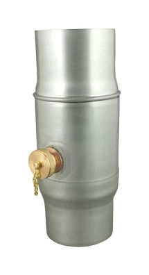 Regenwassersammler aus Edelstahl/ Uginiox Durchmesser 80/100 oder 120 mm