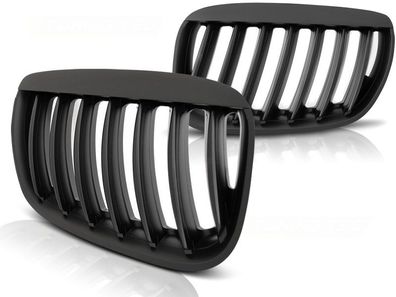 Grill BMW X5 E53 04-06 MATT Schwarz