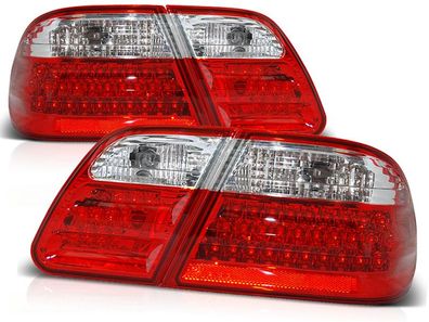 Rückleuchten Mercedes W210 95-03 02 ROT KLAR LED