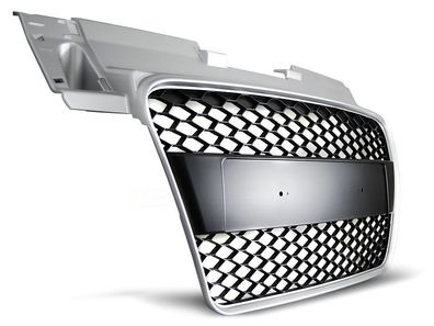 Grill Audi TT 06-14 Silber RS Optik