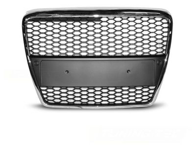 Grill AUDI A6 (C6) RS STYLE 04 04-08 CHROM