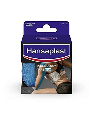 Hansaplast Kinesiologie Tape Wasserfestes Sporttape Muskeln 1 Rolle Blau