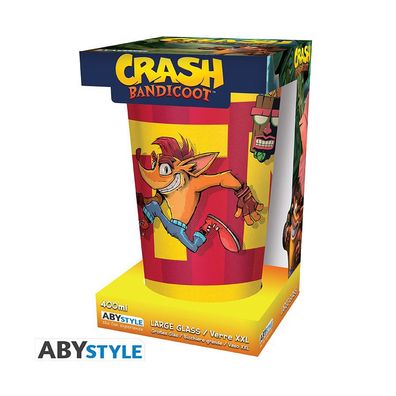 Crash Bandicoot - TNT - Glass 400ml - Difuzed
