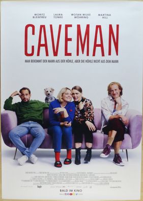 Caveman - Original Kinoplakat A0 - Moritz Bleibtreu, Laura Tonke - Filmposter