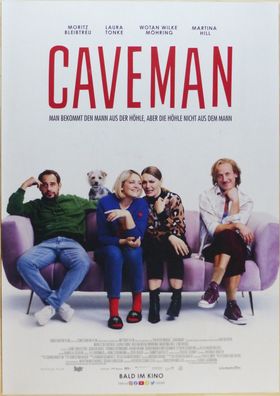 Caveman - Original Kinoplakat A1 - Moritz Bleibtreu, Laura Tonke - Filmposter