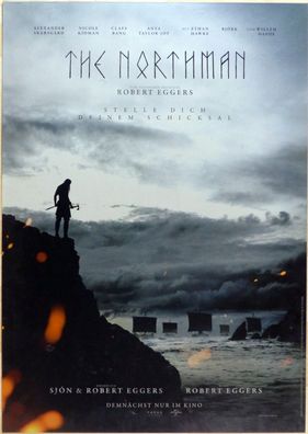 The Northman - Original Kinoplakat A1- Alexander Skarsgård Nicole Kidman - Filmposter