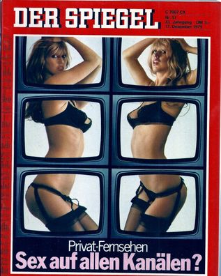 Der Spiegel Nr. 51 / 1979 Privat-Fernsehen: Sex auf allen Kanälen?