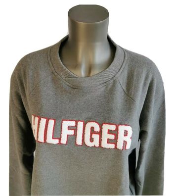Damen Pullover Tommy Hilfiger Sweatshirt modern stripe grau Gr.M und Gr. XL