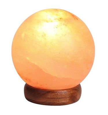 Salz Lampe Ø127mm | 1x15W | Kugel | Planet | Leuchte Kristall Stein Tisch