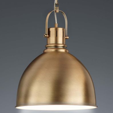 Industrie Hänge Leuchte Ø310mm | Shabby | Vintage | Golden | Messing | Pendel Lampe