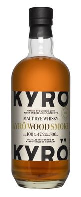 Kyrö Malt Rye WOOD SMOKE Whisky 0,5l 47,2%vol.
