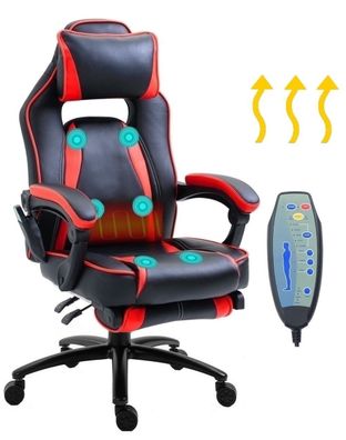 Delman Gaming Stuhl Bürostuhl Computerstuhl Massagefunktion Wärmefunktion Dicke 0409