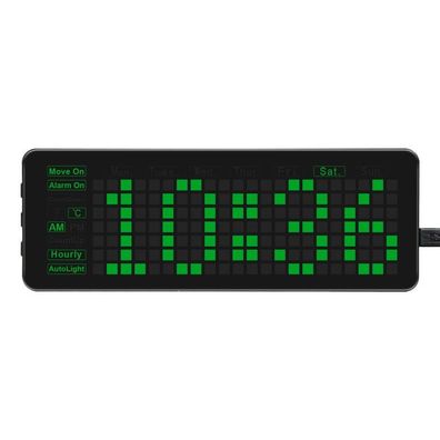 Raspberry Pi Pico elektronische LED Uhr