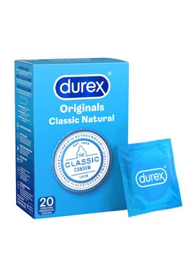 Durex Originals Classic Natural Kondome 20 Stück