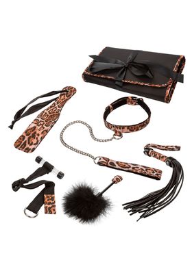 Adventure BDSM-Set im Leopardenlook