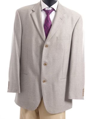 HUGO BOSS Sakko Blazer Jacket Einstein Gr.54 grau meliert Einreiher 3-Knopf S402
