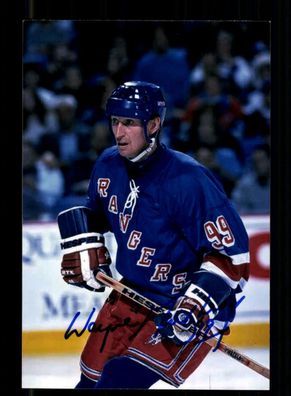 Wayne Gretzky USA Eishockey Legende Foto Original Signiert ## A 223099