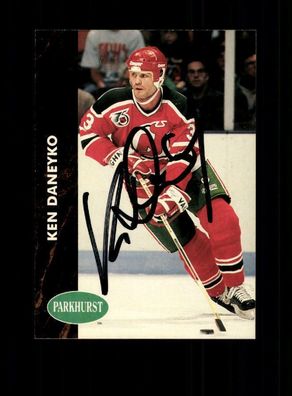 Ken Daneyko NHL USA Autogrammkarte Original Signiert ## A 223110