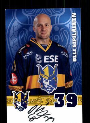 Olli Sipiläinen Autogrammkarte Original Signiert Eishockey + A 167697
