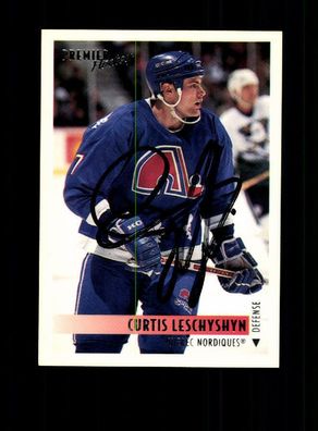 Curtis Leschyshyn NHL USA Autogrammkarte Original Signiert ## A 223106
