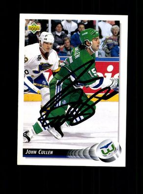 John Cullen NHL USA Autogrammkarte Original Signiert ## A 223119