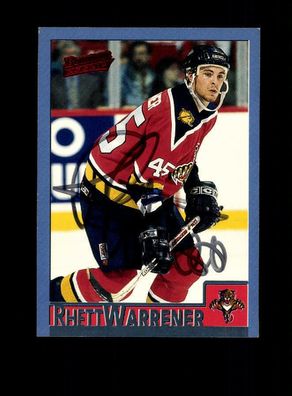Rhett Warrener NHL USA Autogrammkarte Original Signiert ## A 223185