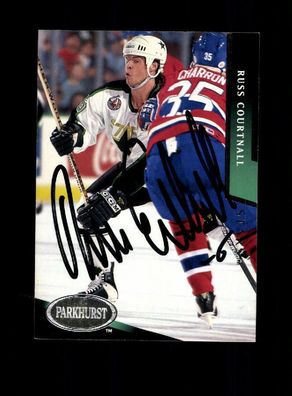 Russ Courtnall NHL USA Autogrammkarte Original Signiert ## A 223207