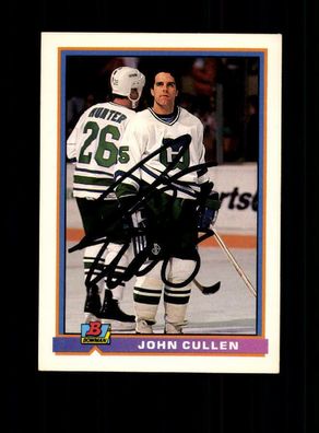 John Cullen NHL USA Autogrammkarte Original Signiert ## A 223113
