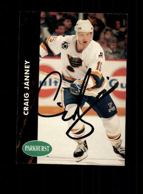 Craig Janney NHL USA Autogrammkarte Original Signiert ## A 223122