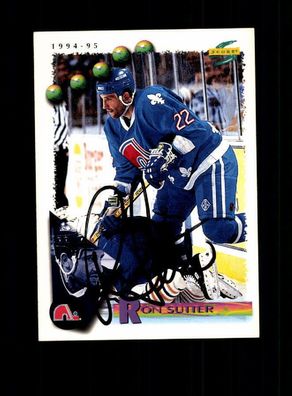 Ron Sutter NHL USA Autogrammkarte Original Signiert ## A 223129