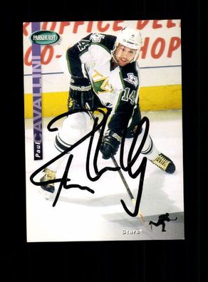 Paul Cavallini NHL USA Autogrammkarte Original Signiert ## A 223131