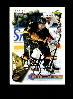 Cliff Ronning NHL USA Autogrammkarte Original Signiert ## A 223189