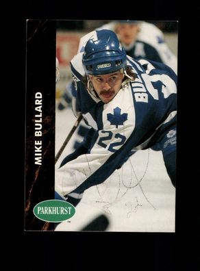 Mike Bullard NHL USA Autogrammkarte Original Signiert ## A 223204