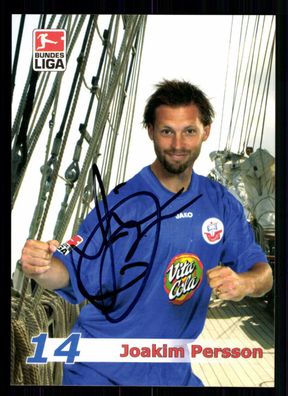 Joakim Persson Autogrammkarte Hansa Rostock 2003/04 Original Signiert + A 72961