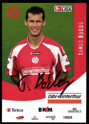 Tamàs Bòdog Autogrammkarte FSV Mainz 05 2005/06 Original Signiert + A 78215