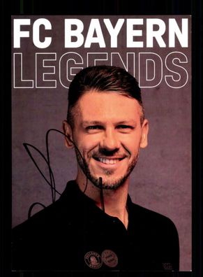 Martin Demichelis Autogrammkarte Bayern München 2021-22 Original Sign. 2. Karte