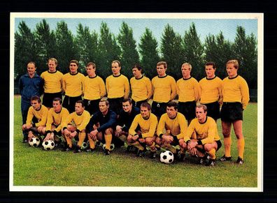 Borussia Dortmund Mannschaftskarte 1967-68