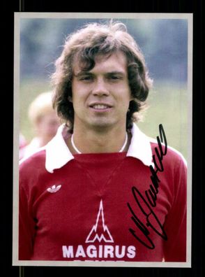 Norbert Janzon Autogrammkarte Bayern München Spieler 70er Jahre Orig. Signiert