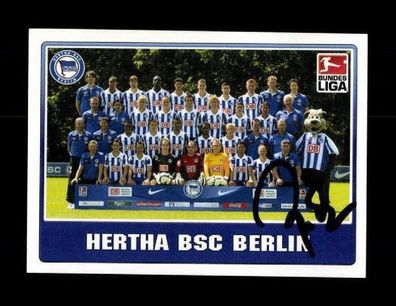 Michael Preetz Hertha BSC Berlin Topps Sammelbild Original Signiert # A 223956