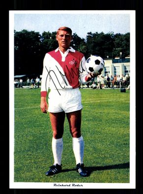 Reinhard Roder Autogrammkarte 1 FC Köln Spieler 60er Jahre Original Signiert