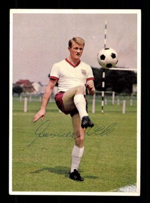 Werner Olk Bergmann Autogrammkarte Bayern München 1966-67 Orig. Sign. + A 224117