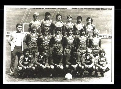 Karlsruher SC Mannschaftskarte 1977-78