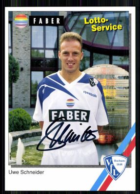 Uwe Schneider VFL Bochum 1994-95 Autogrammkarte Original Signiert + A 86302