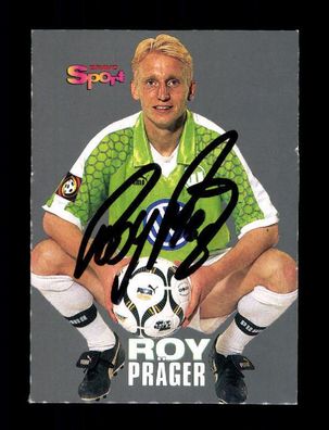 Roy Präger VfL Wolfsburg Bravo Sport Card Original Signiert # A 223952